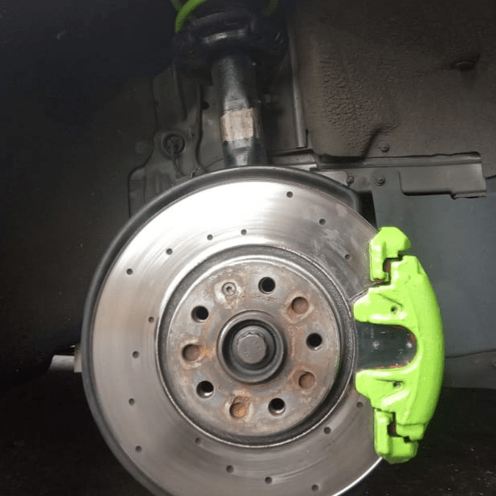 changing disc brakes