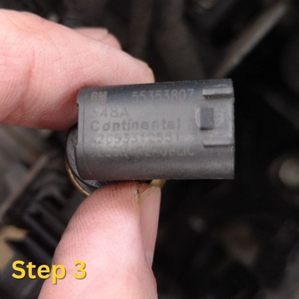 vauxhall temperature sensor part number