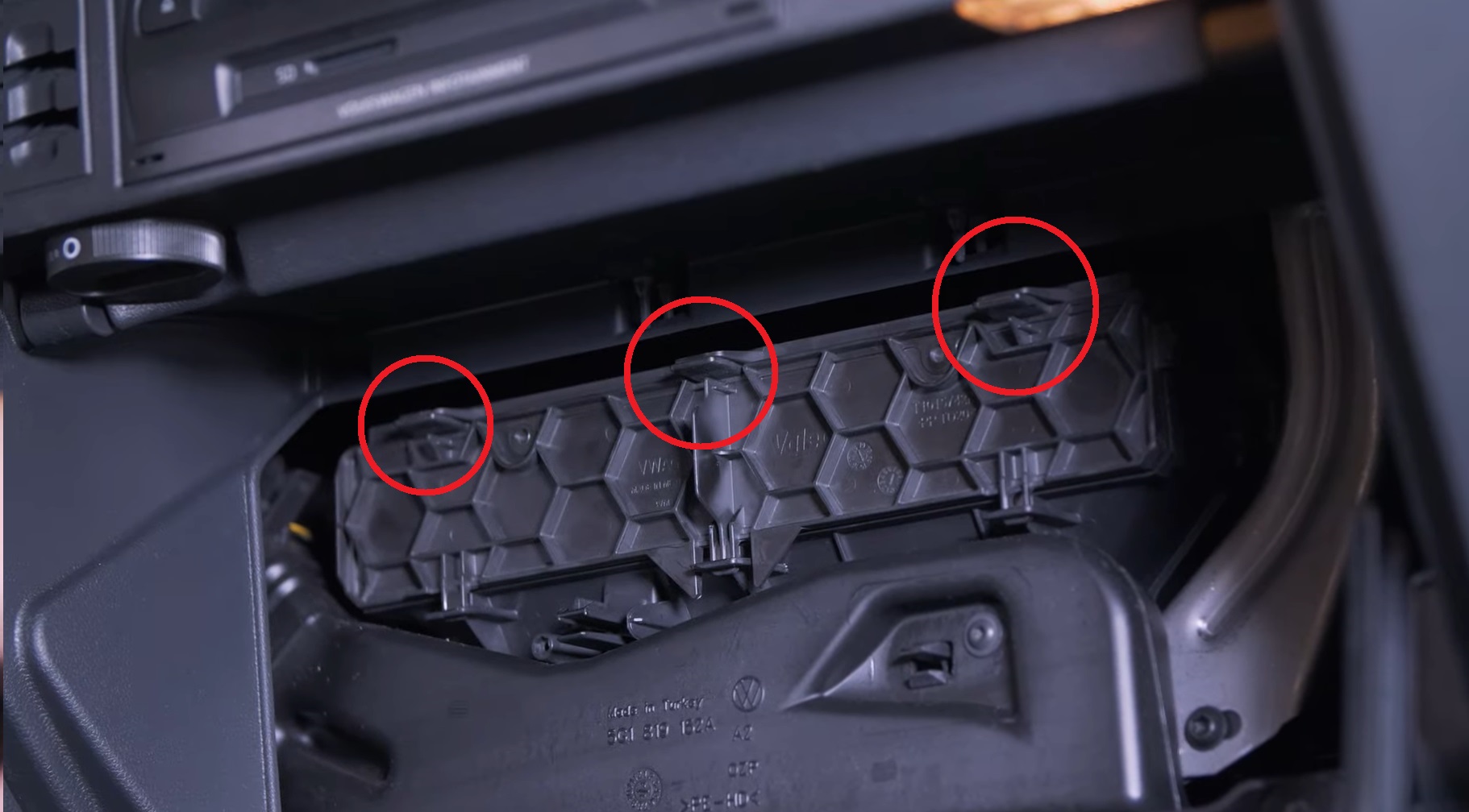 VW Golf GTI MK7 Cabin Filter Replacement Automotive Roar