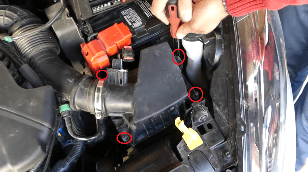 removing t20 torx screws