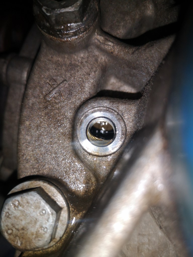 audi q3 transfer case fill hole