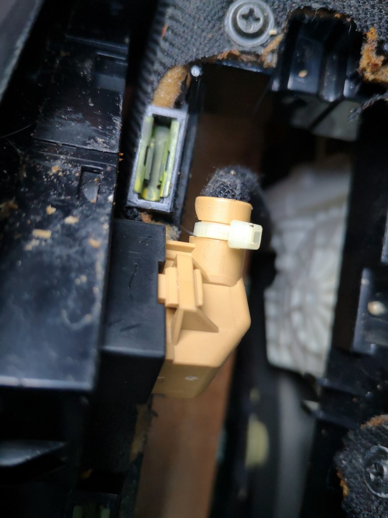 mk4 golf drivers window switch connector