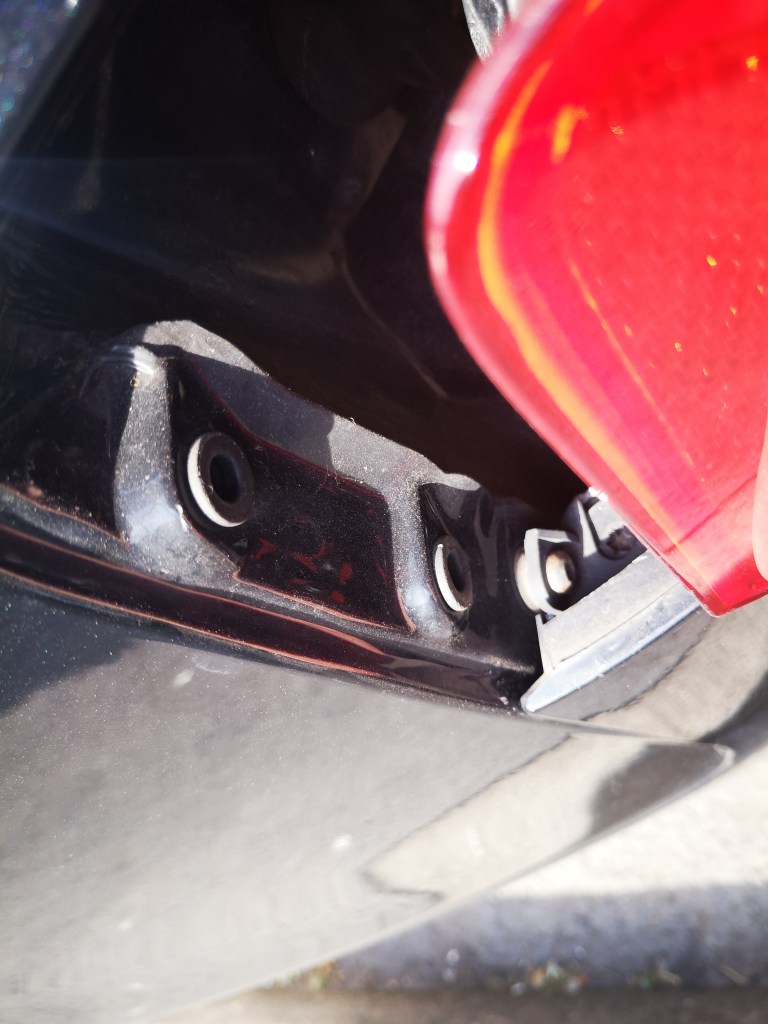 audi a5 b8 tail light locator pins