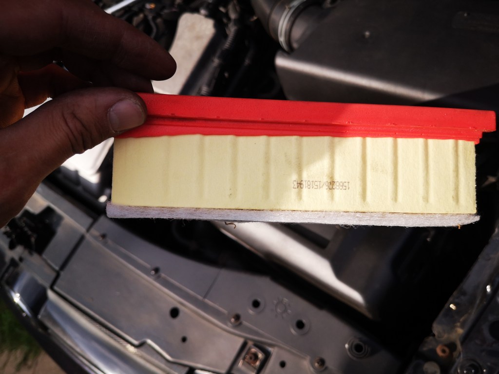 mk4 golf air filter panel removed